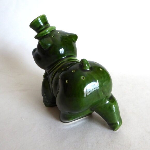 VINTAGE MCM 1950’s TOP HAT PIG TOOTHPICK HORS D’OEUVES PICK HOLDER - Picture 5 of 11